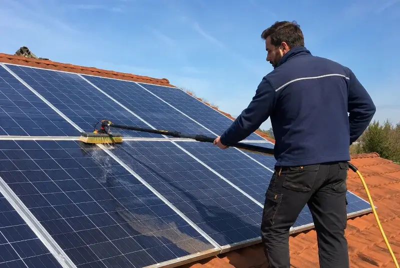 Nettoyage et entretien de panneaux solaires à Niort