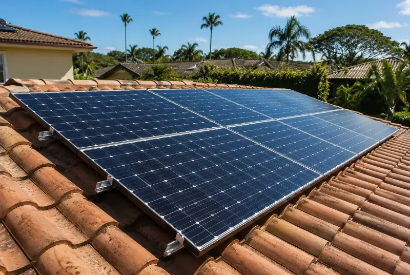 Installation de panneaux solaires à Niort